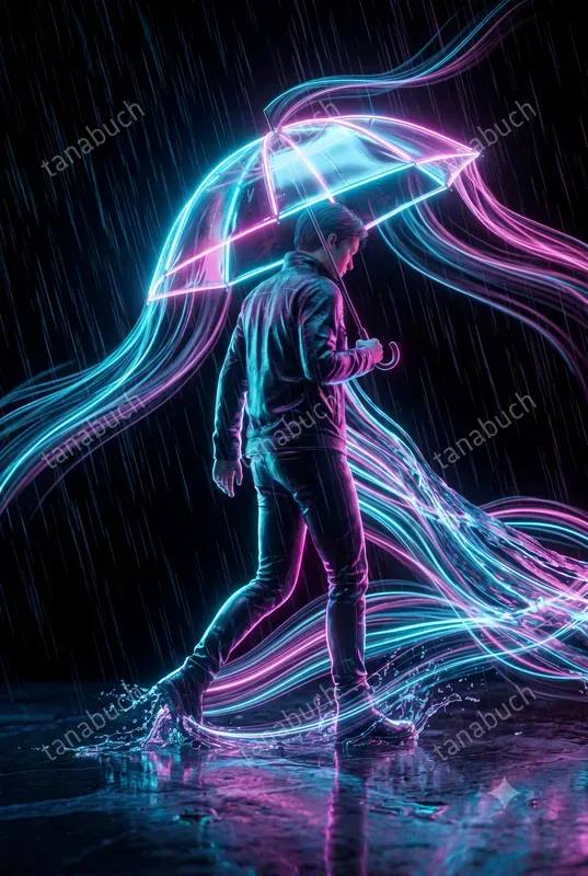 Neon Long Exposure 3Ds