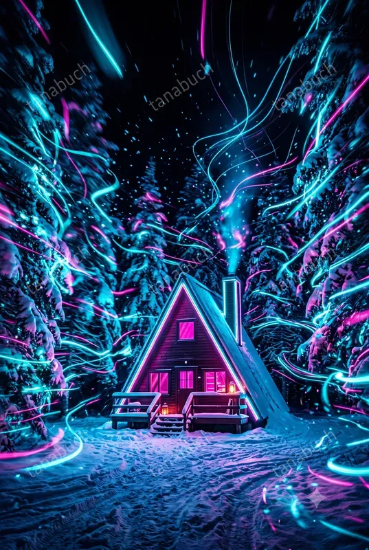 Neon Long Exposure 3Ds