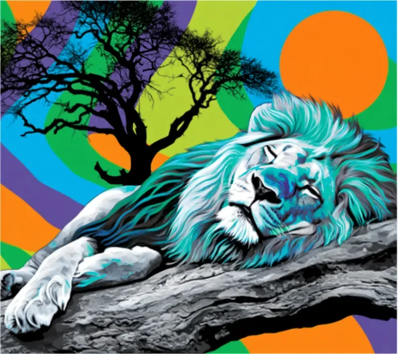 Psychedelic Storytime Art