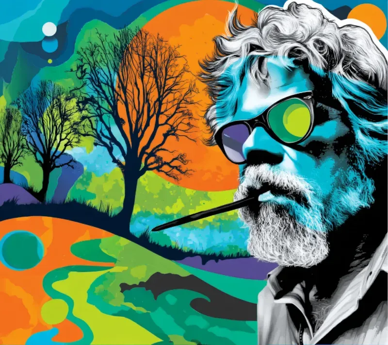 Psychedelic Storytime Art