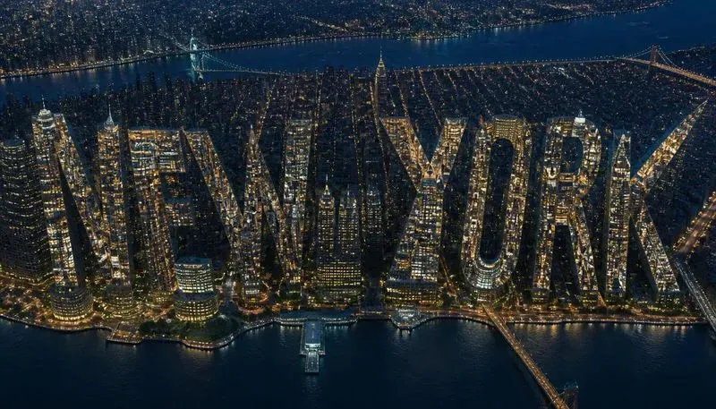 City Architectural Letterforms