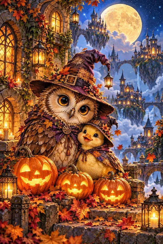 Whimsical Halloween Watercolors