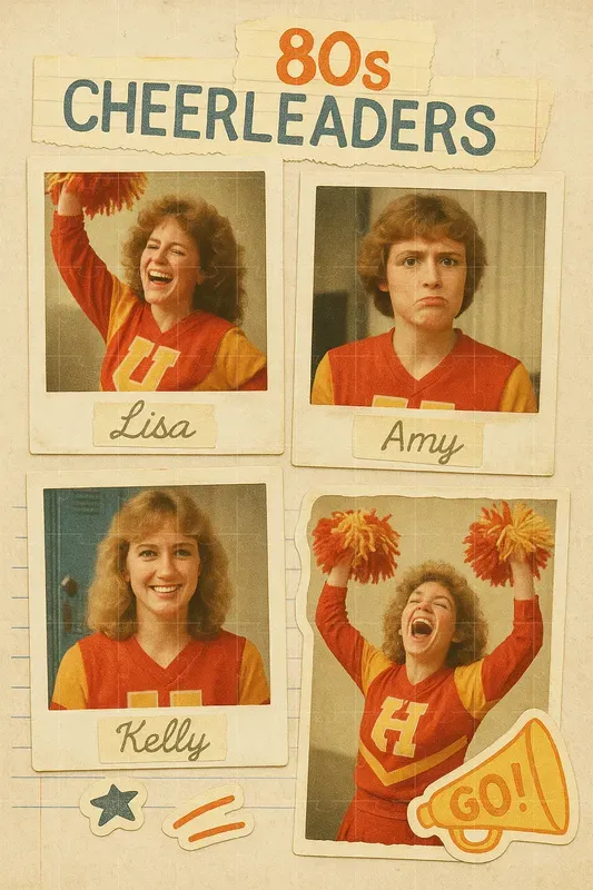 Retro Yearbook Portrait Grids