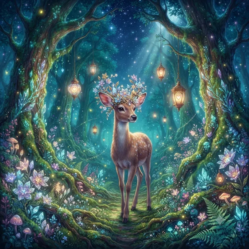 Enchanted Forest Lanterns