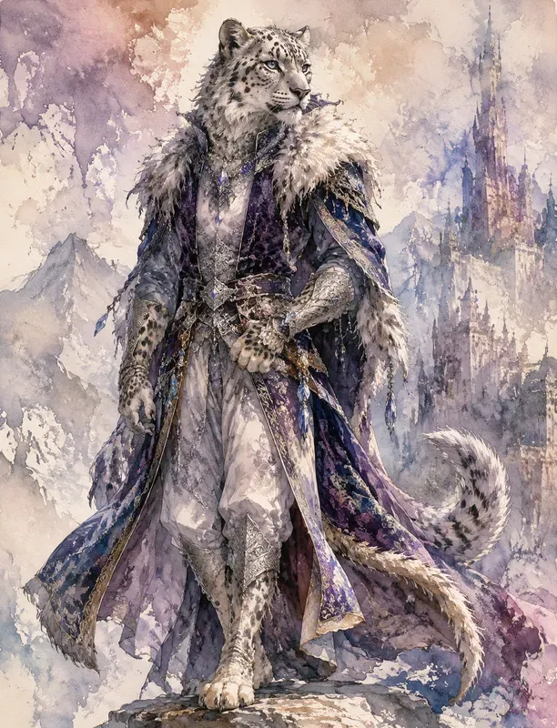 Dreamy Watercolor Humanoids