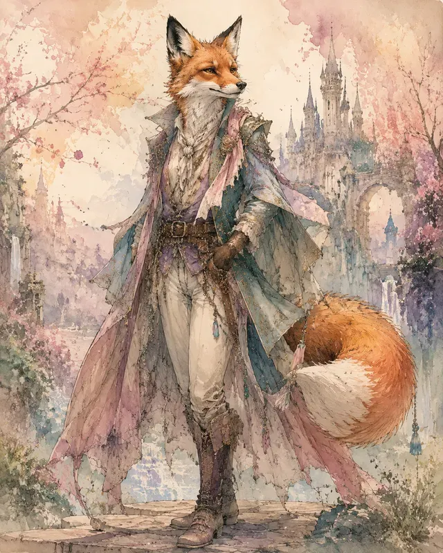 Dreamy Watercolor Humanoids