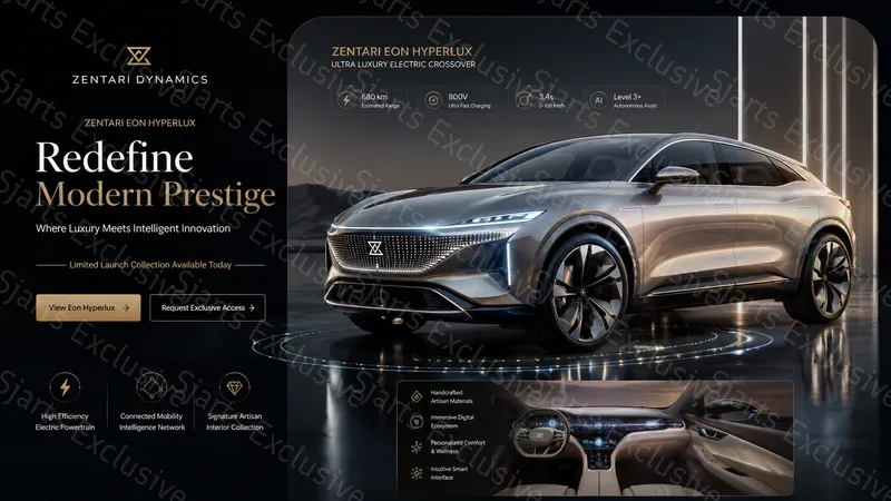 Luxury Car Hero Banners