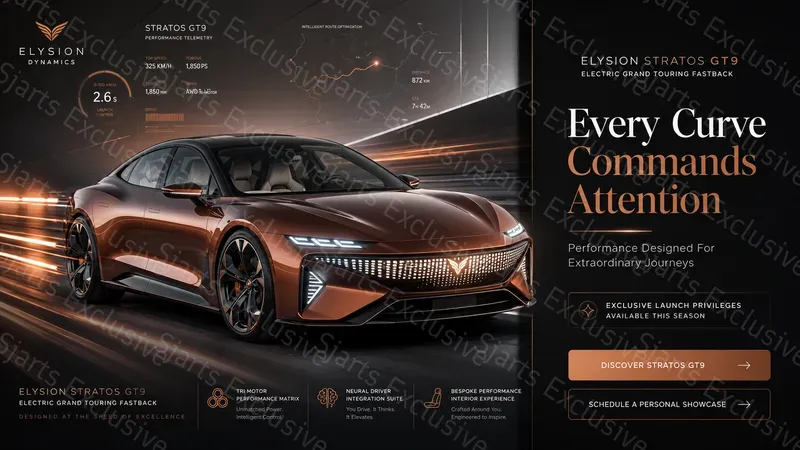 Luxury Car Hero Banners