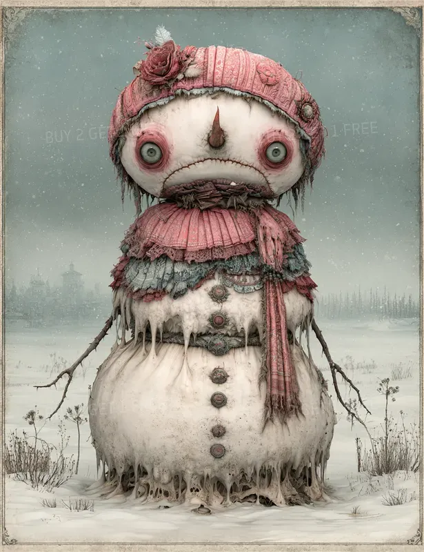 Muted Christmas Junk Journal Pages