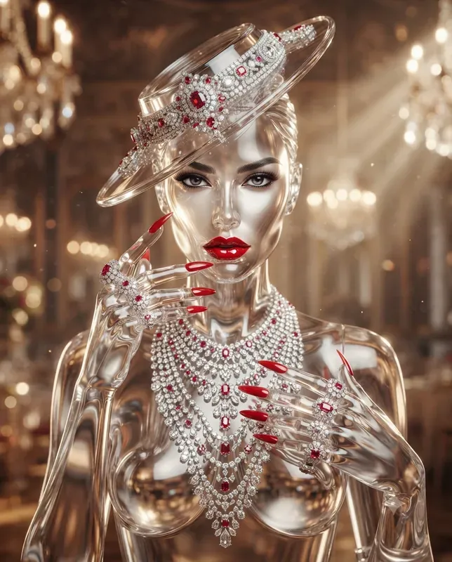 Luxury Jewelry Sculptures Generator