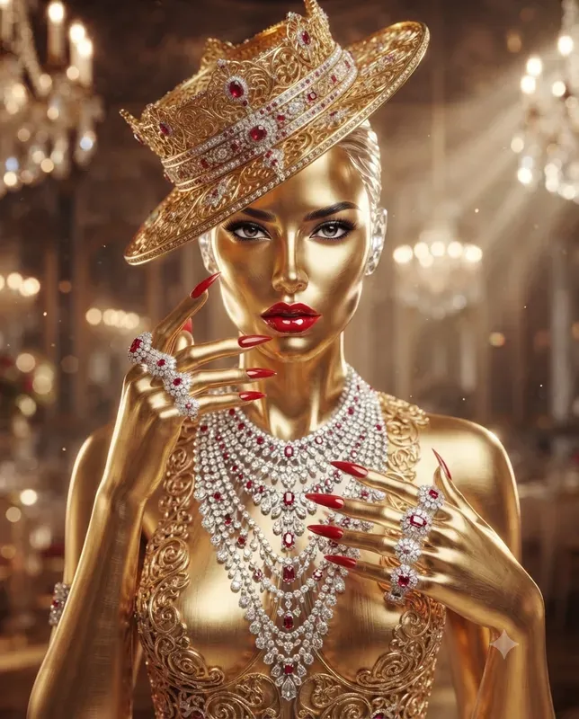 Luxury Jewelry Sculptures Generator