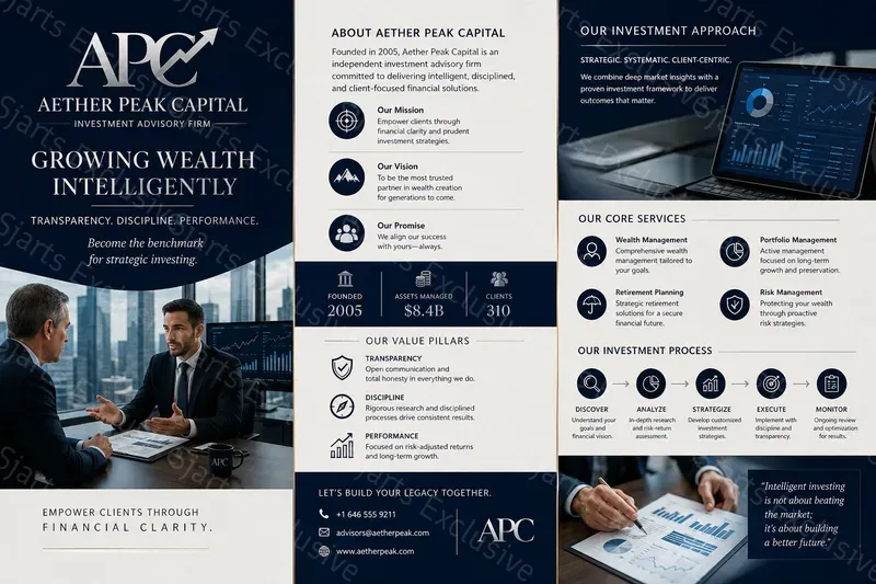 Elite Corporate Brochure Suites
