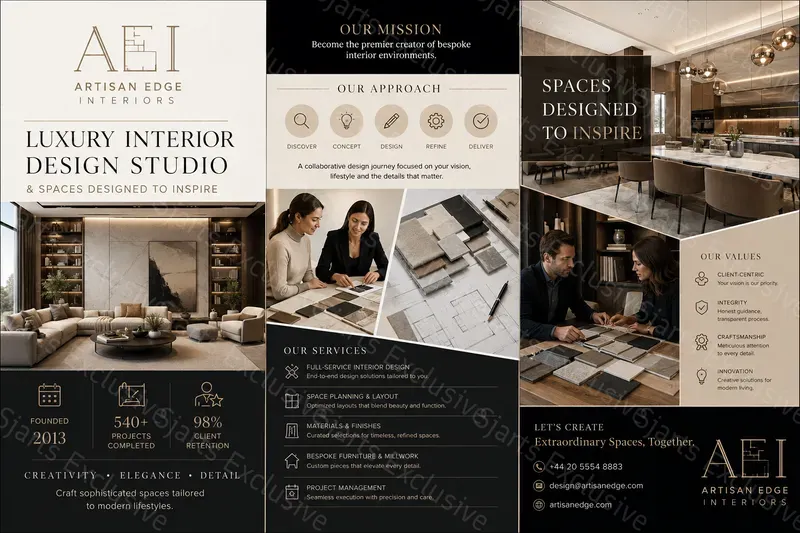 Elite Corporate Brochure Suites