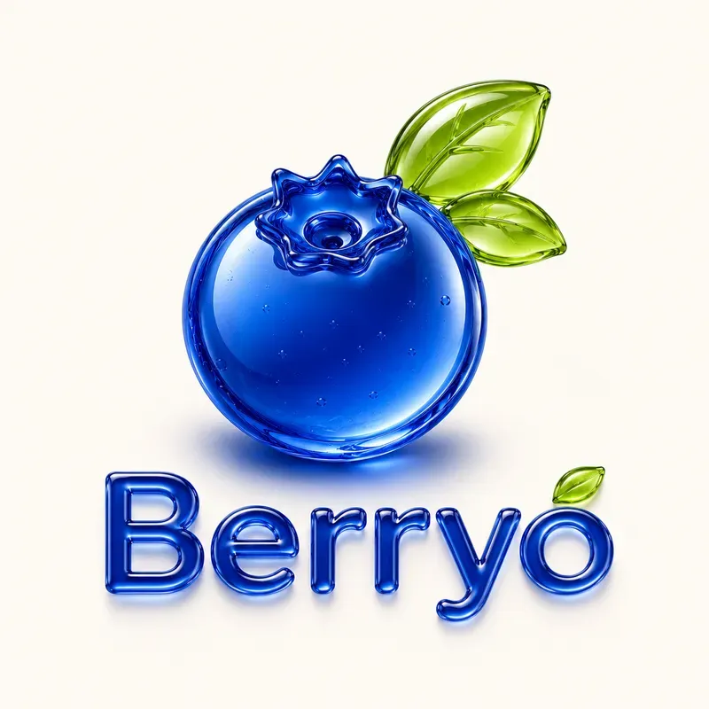 Juicy Gel Fruit Business Logos