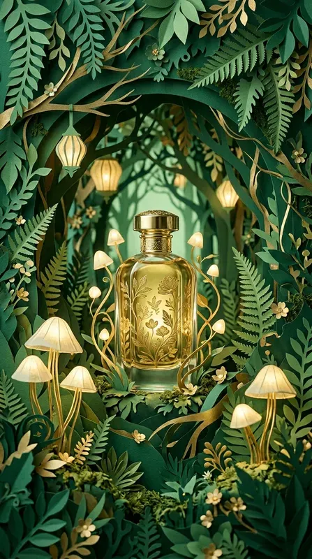 Enchanted Forest Papercraft Stages