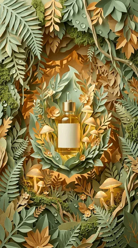 Enchanted Forest Papercraft Stages