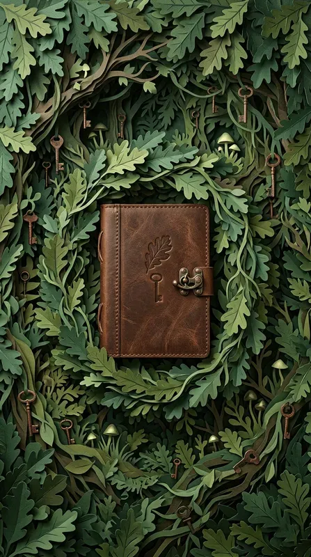 Enchanted Forest Papercraft Stages