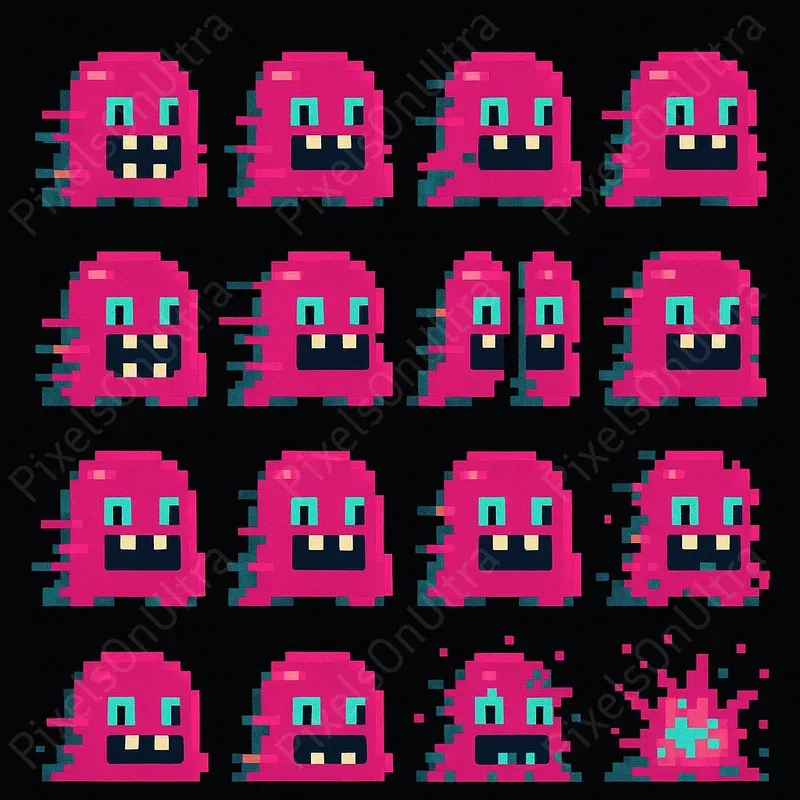 2D Enemy Sprite Sheets
