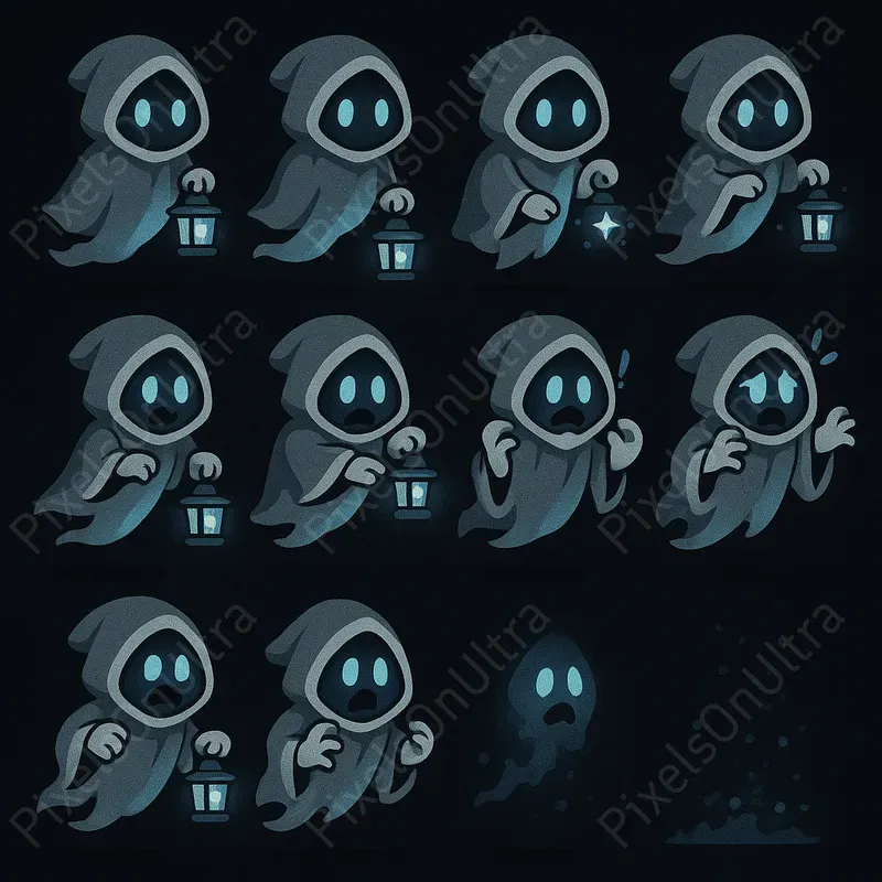 2D Enemy Sprite Sheets