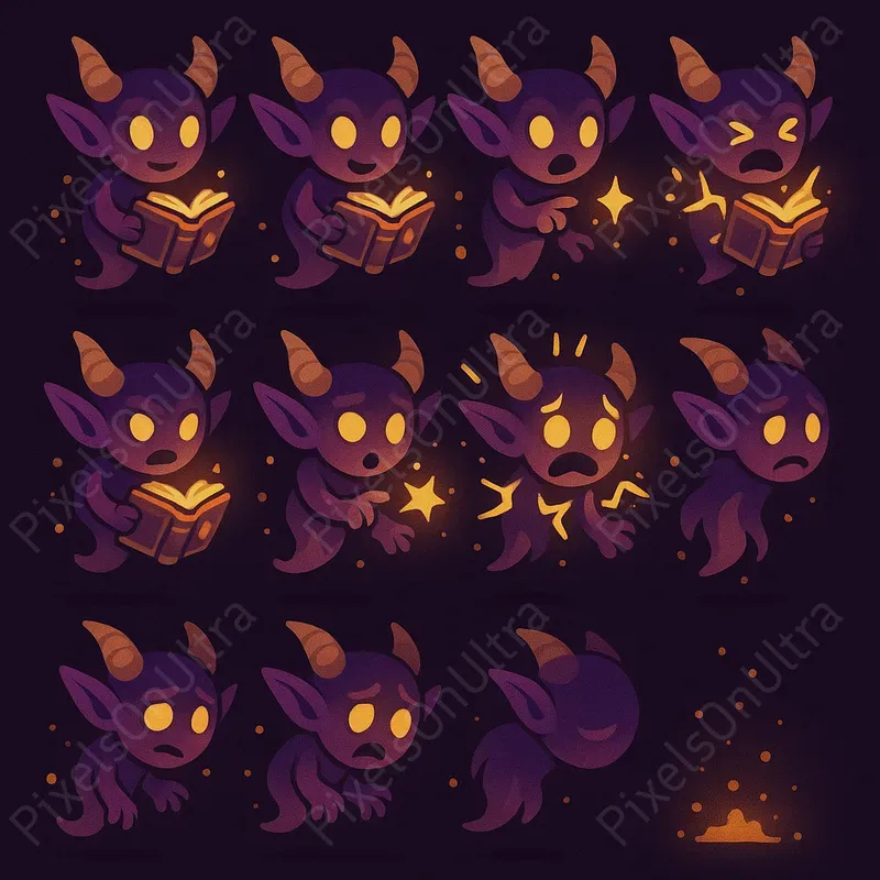 2D Enemy Sprite Sheets