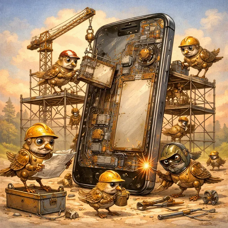 Digital Birds Modern Nature