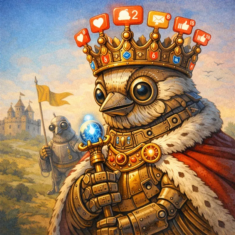 Digital Birds Modern Nature