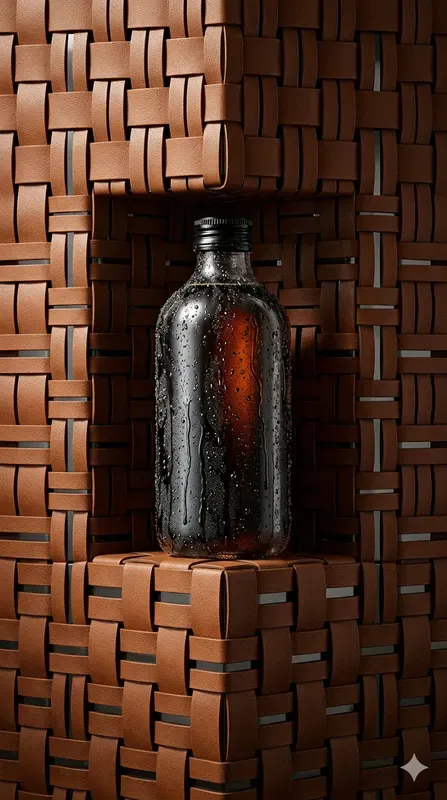 Woven Leather Iron Pop Food Stages