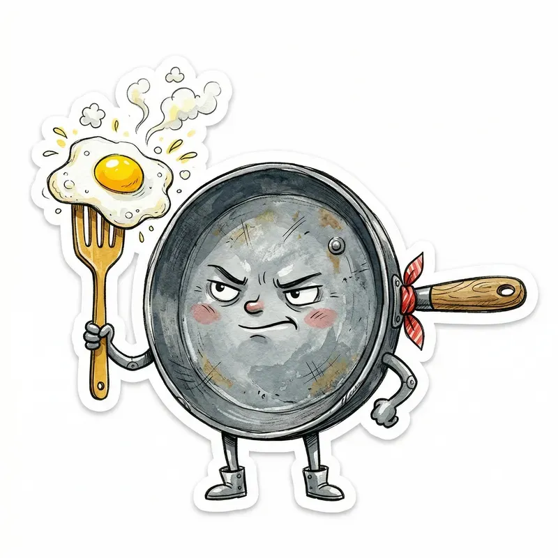 Kitchenware Childrens Book Stickers