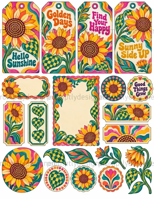 Flower Power Ephemera