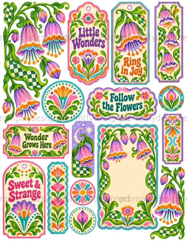 Flower Power Ephemera