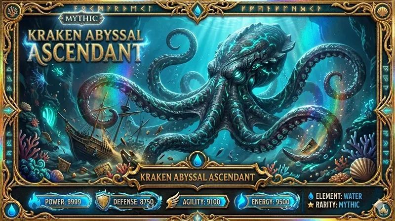 Mythic Creature Collector Cards