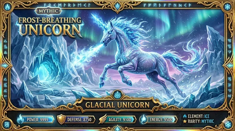 Mythic Creature Collector Cards