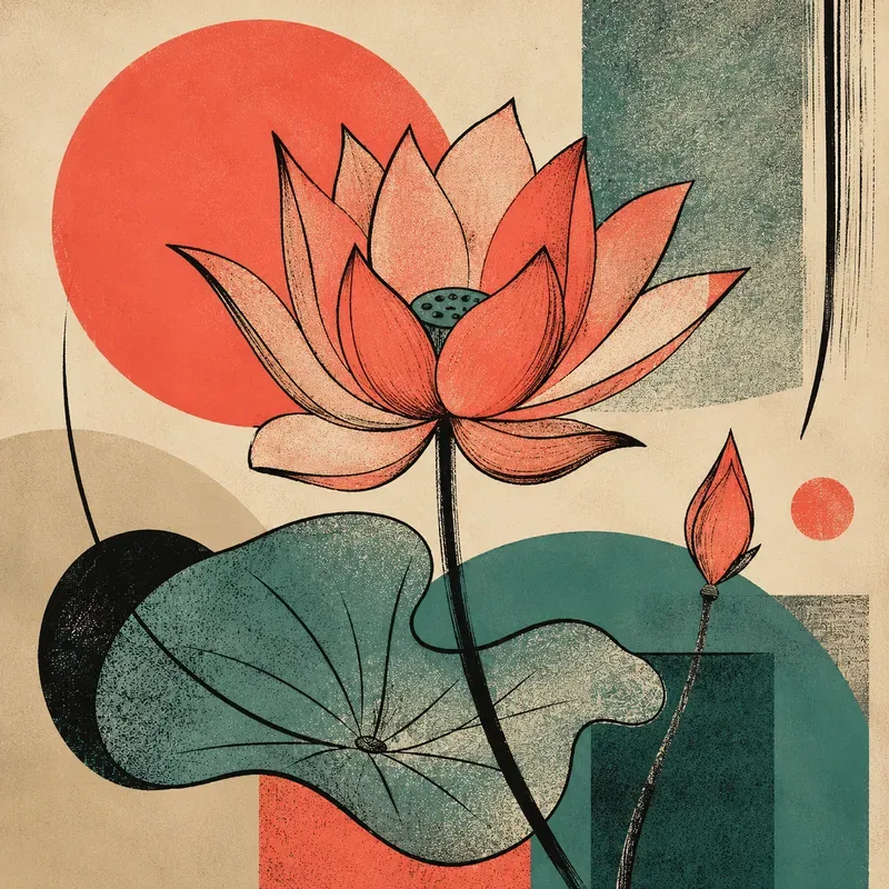 Midcentury Modern Abstract Art