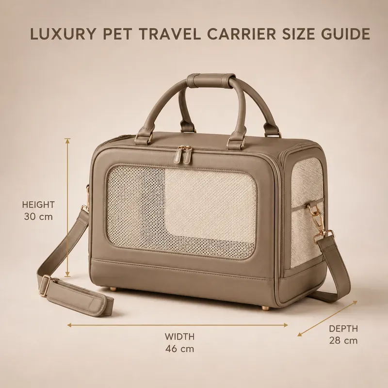 Luxury Product Size Guide Infographics