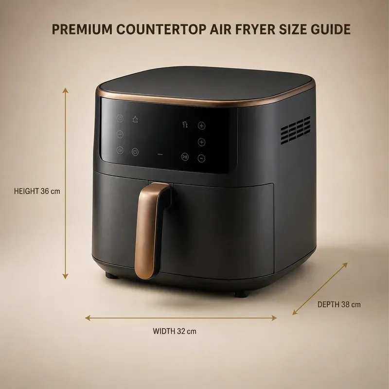 Luxury Product Size Guide Infographics