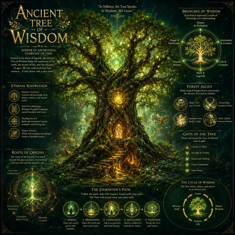Bioluminescent Fantasy Infographics