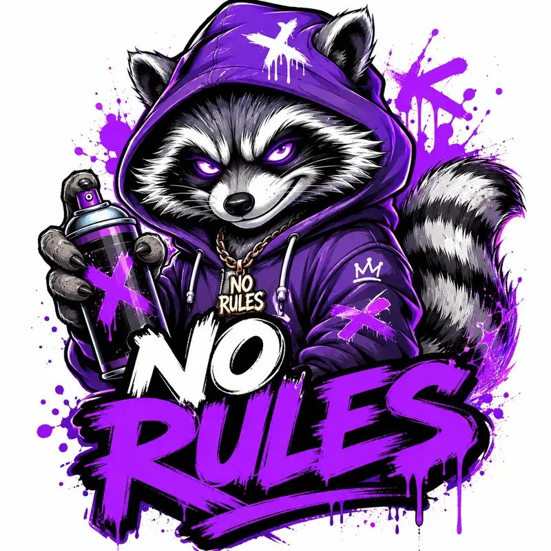 Wild Graffiti Animal Typography Tshirts