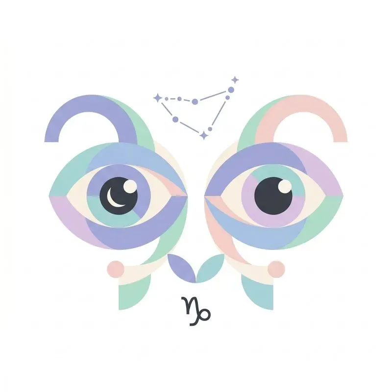 Minimal Flat Pastel Eyes