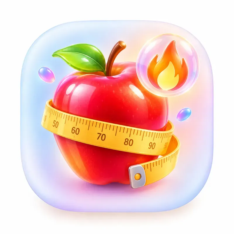 3D Glassmorphic Cute Appicon UI Symbols