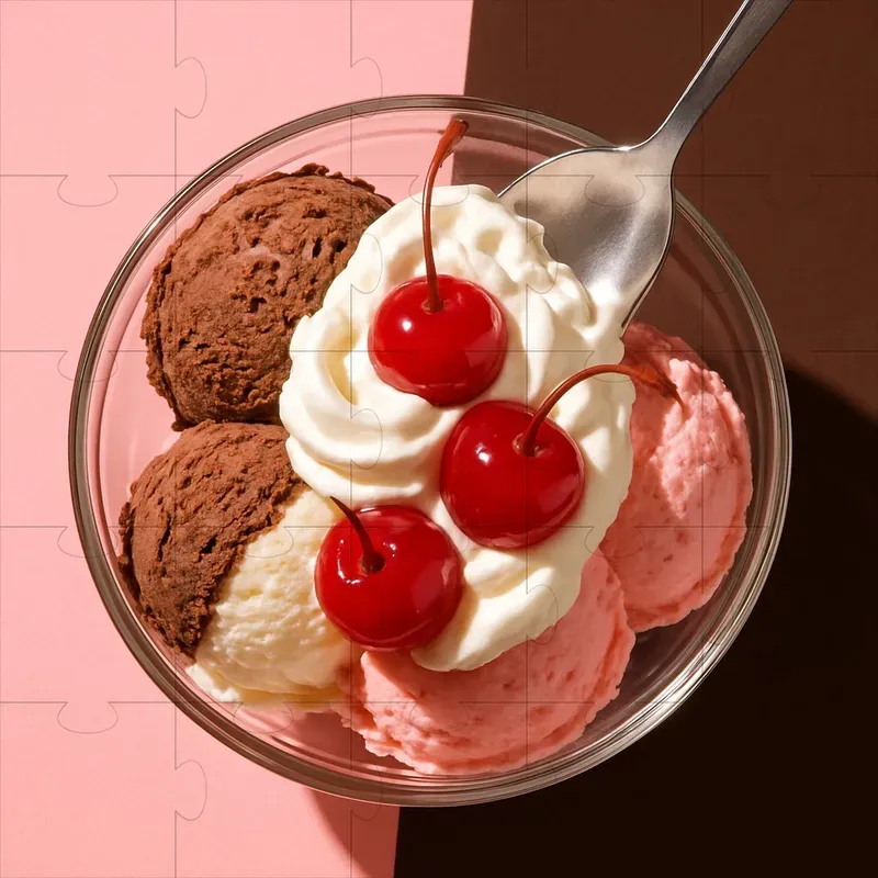 Commercial Overhead Food Photography
