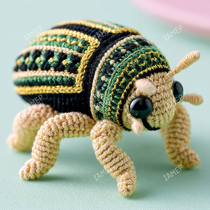 Embroidered Animal Macro Creatures