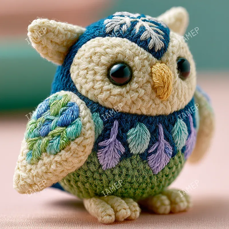 Embroidered Animal Macro Creatures