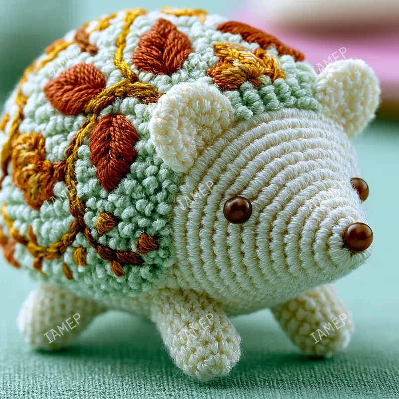 Embroidered Animal Macro Creatures
