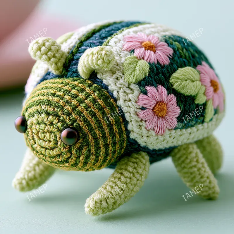 Embroidered Animal Macro Creatures