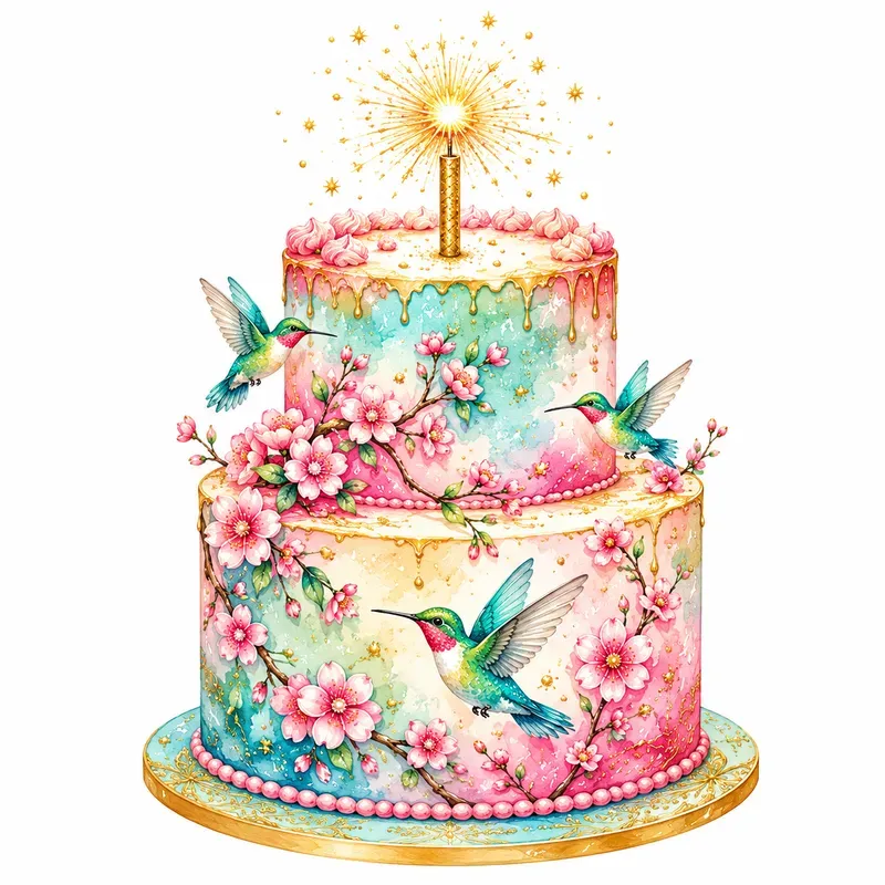 Boho Watercolor Cliparts