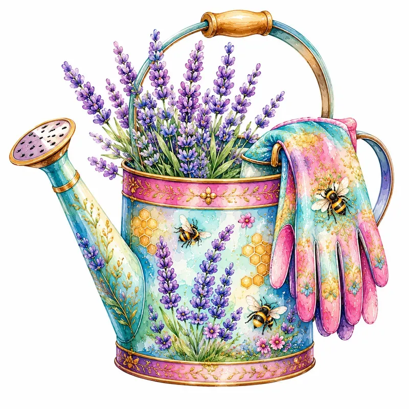 Boho Watercolor Cliparts