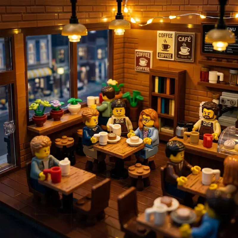 Cozy Lego Miniature World Cinematics