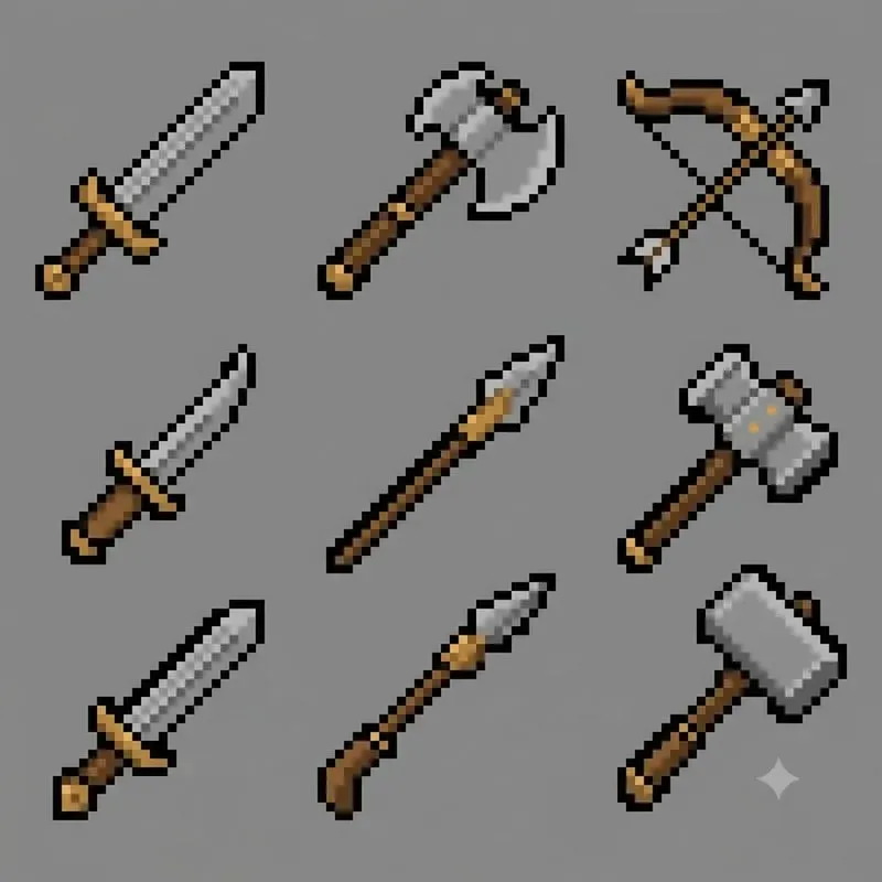 8bit RPG Item Pixel Asset Packs