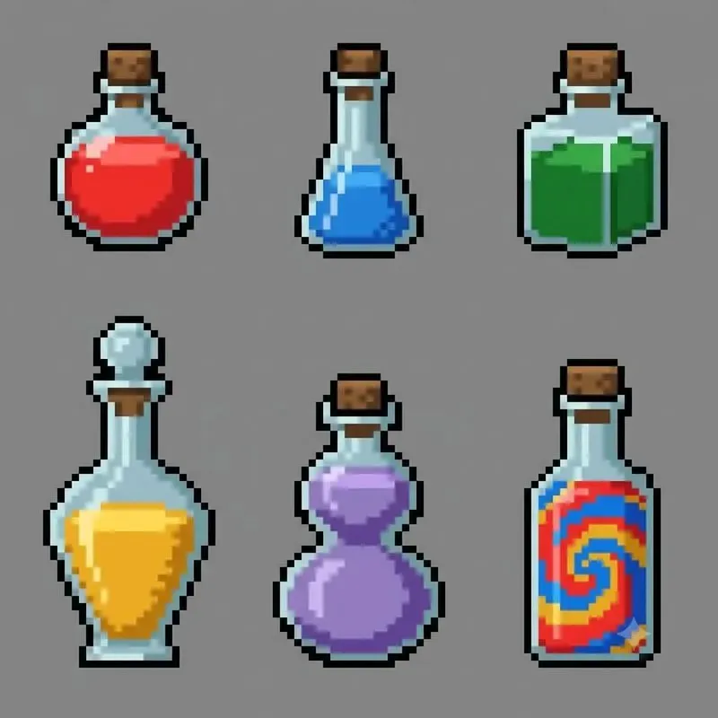 8bit RPG Item Pixel Asset Packs