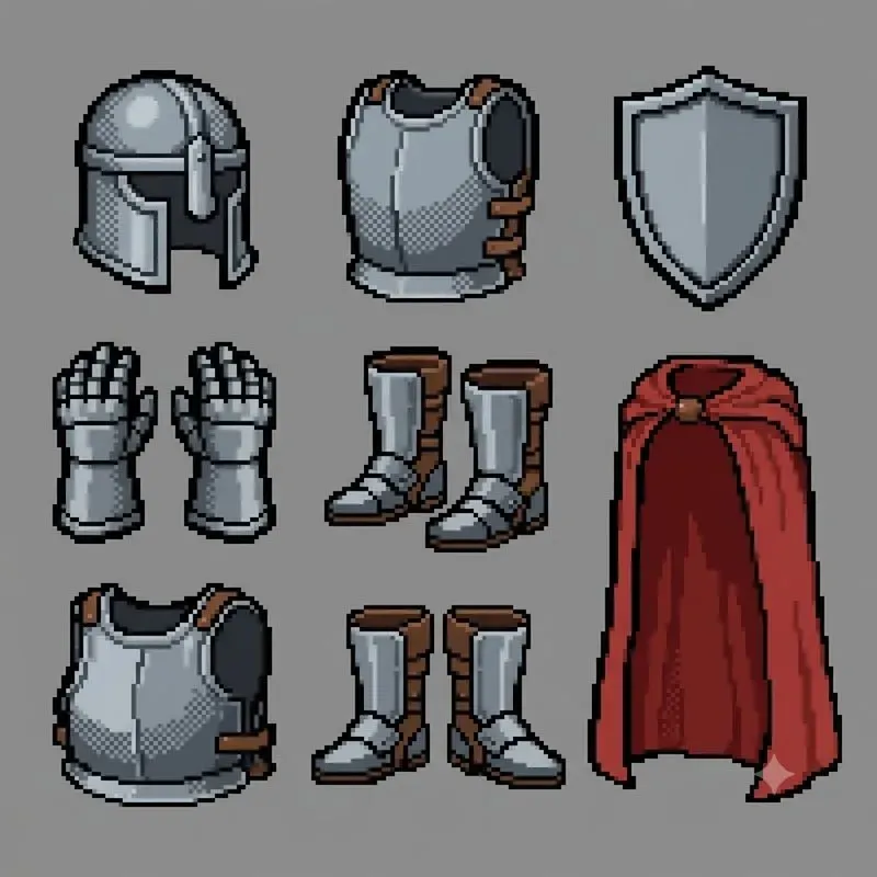 8bit RPG Item Pixel Asset Packs